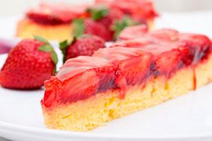 Erdbeer-Gelee-Kuchen