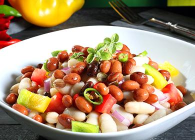 Red Bean Salad Dish