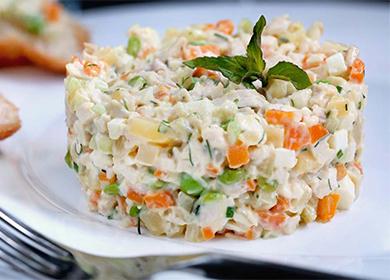 Olivier salad: mga recipe na may sausage, karne, isda, sandalan at orihinal
