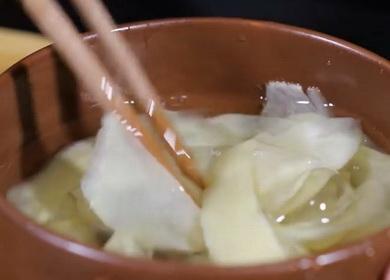 Mga gawang Recipe na luya ng gawang bahay - Mga lihim ng Sushi Master