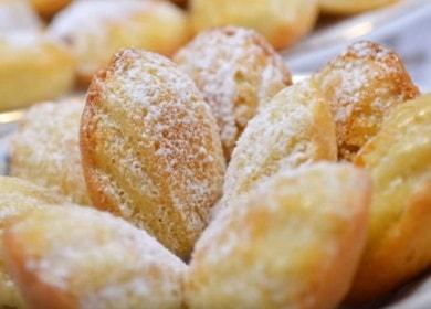 Mga Klasikong Madeleine Cookies - Recipe ng Pransya