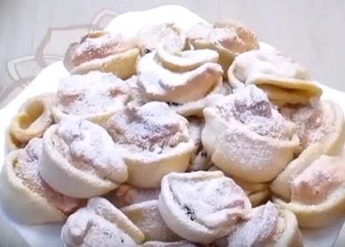 Seashell cookies - masarap na pastry para sa tsaa sa loob ng 30 minuto