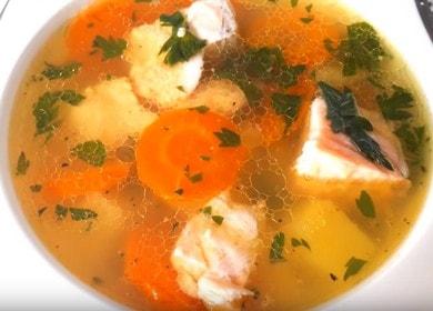 Leckere hausgemachte Fischsuppe: Kochen Sie nach dem Rezept mit einem Foto.