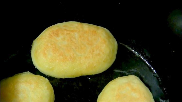 Mga patatas na may patatas: hakbang-hakbang na recipe na may larawan