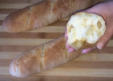 French tinapay - isang recipe para sa paggawa ng crispy baguette sa bahay