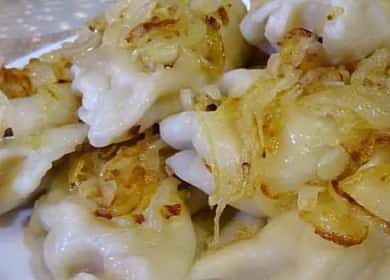 Dumplings na may patatas at sauerkraut - isang resipe na napatunayan sa mga nakaraang taon