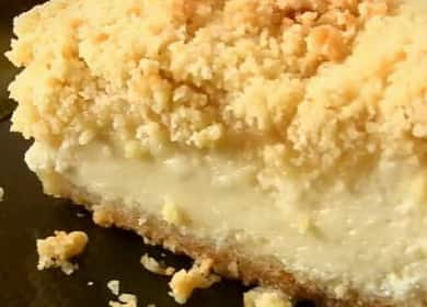 Ang Royal cheesecake na may cottage cheese sa oven ayon sa isang hakbang-hakbang na recipe gamit ang larawan
