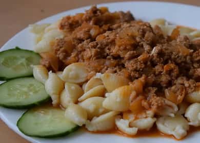 Minced pasta sauce - masarap na hapunan sa 20 minuto 🍝