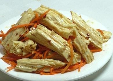 Asparagus ng Korea - ang pinakamahusay na recipe 🥗