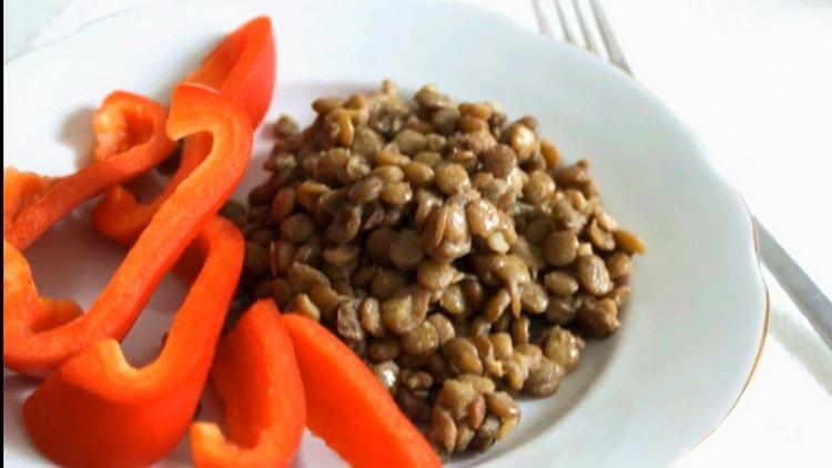 Paano malaman kung paano lutuin ang masarap na berdeng lentil na may isang simpleng recipe