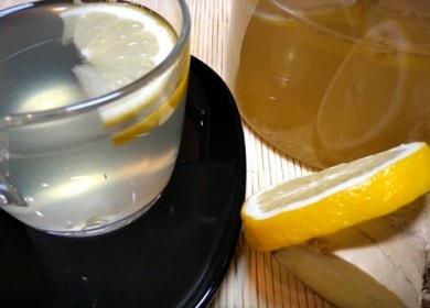 Wir kochen Ingwer mit Zitrone richtig: Ein Rezept mit schrittweisen Fotos für einen leckeren und gesunden Tee.