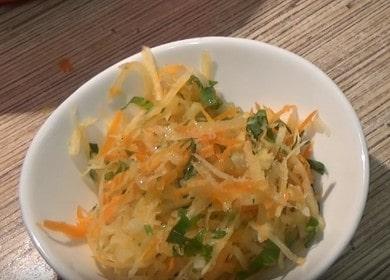 Turnip at carrot salad - recipe ng diyeta 🥗