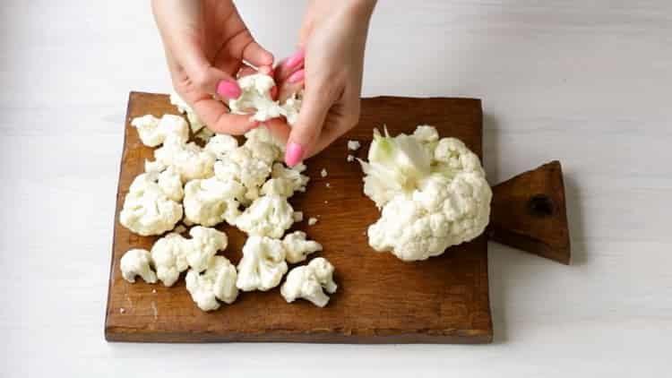 Pagluluto Cauliflower Gratin