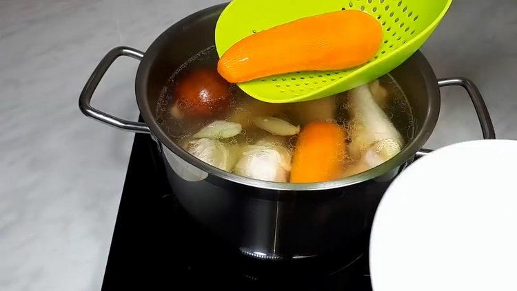 Lass die Karotten kochen