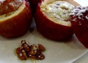 unglaublich saftige Bratäpfel mit Quark im Ofen