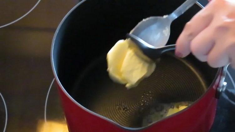 schmelzen die Butter