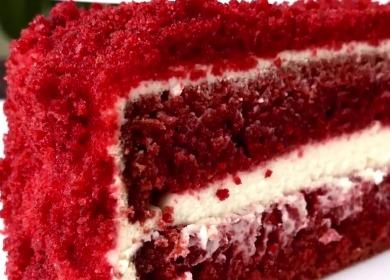 Торта Red Velvet  по рецептата на Andy Chef със снимка