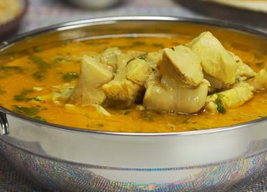 Curryhuhn in Kokosmilch - indisches Rezept